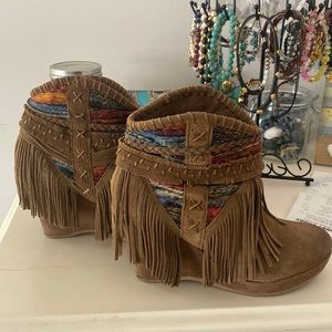 Tribal booties